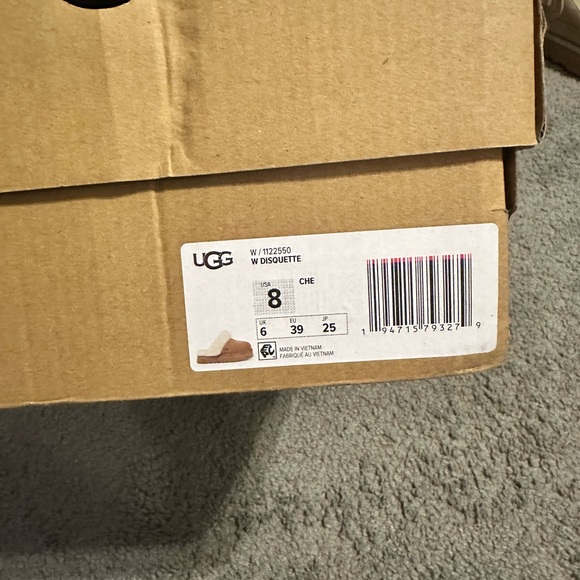 UGG Women's Disquette Slippers in Chestnut - Picture 2 of 7